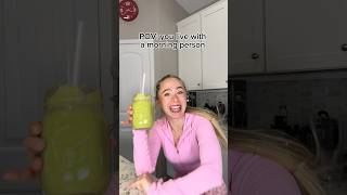 POV: you live with a morning person