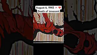 Atomic Bomb effect in Anime ☠️ ⚠️ 🇯🇵 #shorts #youtubeshorts #viral #trending #horror #anime