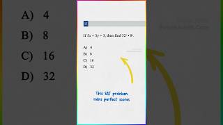 この SAT の問題は満点を逃します #digitalsat #satprep