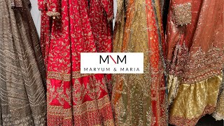 Maryum N Maria Flat 40% off | Maryum n Maria Wedding Dresses | Luxury Collection | HiraHashaam