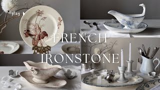 Origin stories of this beautiful ironstone collection | Pretty picnic at home with us