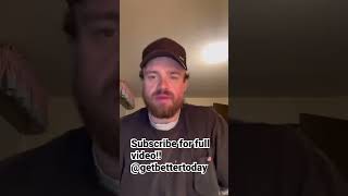 SUBSCRIBE for full video LETS GET BETTER TODAY #cannabiseducation #sick #getbettertoday #chs