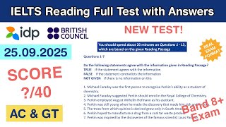 The IELTS Reading Practice Test 2025 With Answers 25.09.2025 - Test #16