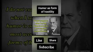 how aggression is related to humor? #sigmundfreud #psychologyshorts #selfhelp #aggression #mind