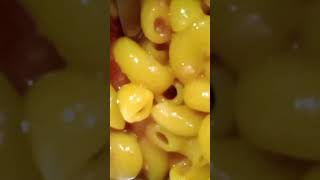 sweet and fast 😋#realnepal past with tomato pickle 😁