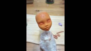 Ahsoka custom doll WIP. Happy #starwarsday everyone. #monsterhigh #dollcustomizing #ahsokatano
