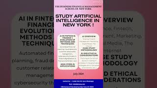 COME TO STUDY IN NEW YORK !!! Business, Finance and Management School of New York #newyork #study