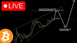 CRYPTO LIVE - THE BIGGEST BLOWOFF TOP IN CRYPTO HISTORY