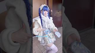 Ryousangata Outfit Idea for Winter!🩵🌨️ #MassProduction #Landmine #Oshikatsu