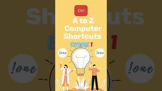 Computer shortcut -A-Z. Episode-1 #computershortcutkeys #computershorts