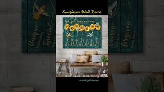 Sunflower Wall Decor Ideas For Every Room