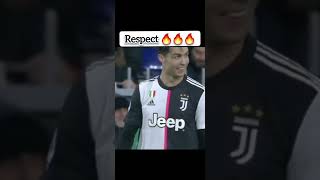 Respect 🔥🔥🔥 #Cristiano #Ronaldo #juventus #manchesterunited