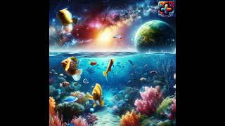 Exploring Cosmic Oceans: A Surreal Journey Underwater & Beyond | Stunning Artwork Reveal