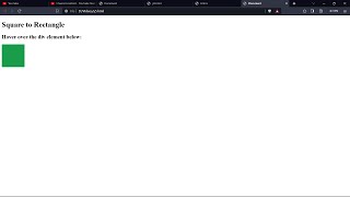 CSS Animation To Change The Shape of Element! #css #cssanimation