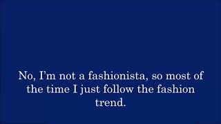 Fashion | Daily English Conversation Practice - Questions and Answers by Topic
