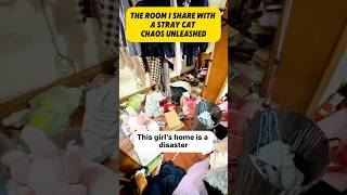 A girl’s messy pet house #cleaning #housecleaning #help #pets #satisfying