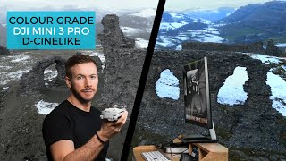 D-CINELIKE Colour CORRECT And GRADE // DJI Mini 3 Pro - Learn my process on Final Cut Pro X