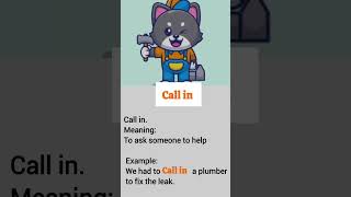 phrasal verbs with "call"  #commonphrasalverbs  formal VS  informal  english  #toeflspeakingtips