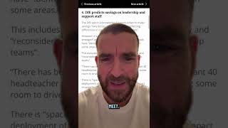 In today’s education news, the DfE says schools are expected to fund the proposed 6.5% teacher pay