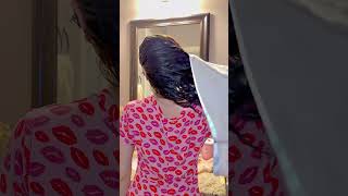 Hair wash day 🌸💕🌷🎀🛁🩰 morning routine #hairwashday #morningroutine routine#vlogday #daywithme