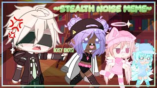 STEALTH Noise meme! | Gacha Club | Roblox FLEE THE FACILITY skit