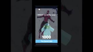IM WALLY WEST AND THE FREE POINT ISNT HELPING #music #wallywest #roblox #powerscaling #speedforce