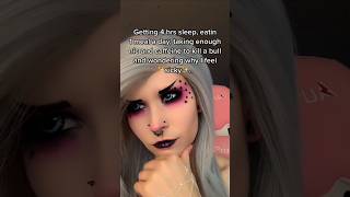 Am I the problem..? #emo #emogirl #twitchstreamer #gamergirl #animegirl #animefan #redbull #monster