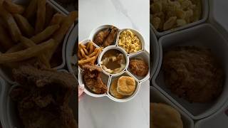 *ASMR* KFC SNACK TRAY! #asmr #restock #kitchen #kfc #snacktray #dinner #chicken #kitchenrestock