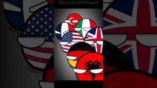 Eternal Enemies || Serbia Vs Albania || [ CountryBalls ] || #countryballs #shorts