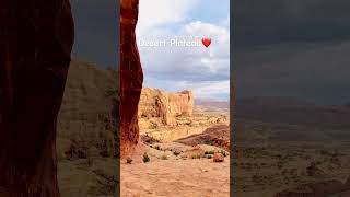 Desert Plateau❤️#desertplateau #desertlandscape #naturevibes #redrock #desertbeauty #desertvibes