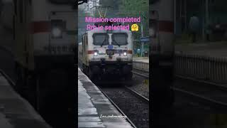 RRB JE SELECTED #rrbje #railway #rail #rrb #rail #railwayrecruitment #railways #railwayexams #select