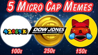 5 micro cap meme coin plays for the 2025 BULLRUN