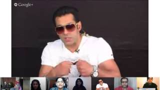 #SalmanFan Hangout On Air with Salman's chosen most Dabangg Fans!