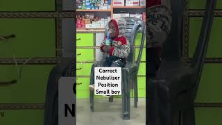 Baby nebulisers position#youtubeshorts#mbbs#mbbsmotivationstatus#shortvideo#viralshort#fact