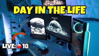 Day In The Life Of An 18 Year Old Streamer!!!