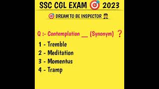 🎯 SSC CGL EXAM 2023 मात्र 42 दिन बचे, Antonym Previous Year Q ❓#shorts #shortsviral #youtubeshorts