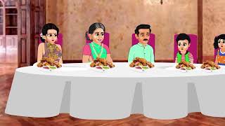 बारिश में अमीर vs गरीब बहु की रसोई 🍲🌧️ | किसने बनाया सबसे टेस्टी खाना?