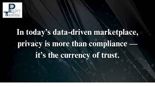 Privacy equals trust, and trust equals growth in the digital economy | #DigitalTrust #PrivacyMatters