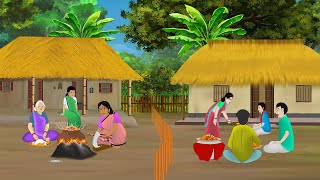 दो परिवारों के बिरयानी पकाना | Hindi Story | Hindi Kahaniya | Moral Stories | cartoon story