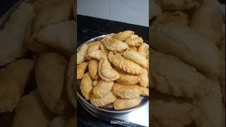 HaritalikaTeej Special Mawa Khoya Gujiya #youtubeshorts#recipe#recipe#sweets#viral#shorts#teejpooja