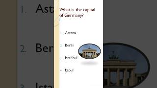 Capital Cities of Countries | #gkshorts #gkmcqs