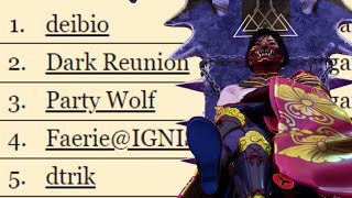 This is how i got Rank #1 with REINA in NA