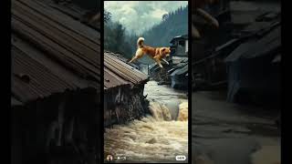 কুকুর  টি নিজের জিবন বাজি রেখে মেয়ে টি কে বাচালো #viralvideo #funny #comedy