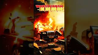 Expensive Rolls Royce Crash🔥❤️‍🩹 #shortsfeed #bugatti #cars #youtubeshorts #ai #viralvideo #fyp