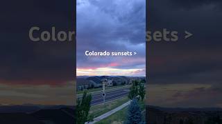Colorado sunsets 😍🔥 #colorado #sunset #coloradosunset
