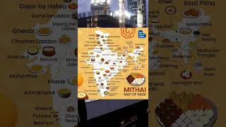 Mithai map of India