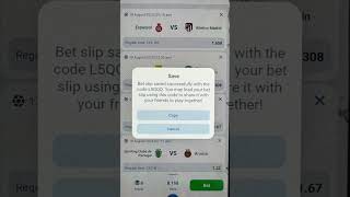Let’s go for permiere league#1xbet #1xbetcodepromo #1xcode#betslip