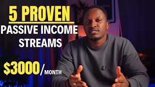 Top 5 Passive Income Sources for 2025: How to Earn $3000/Month |  Financial Freedom Strategies