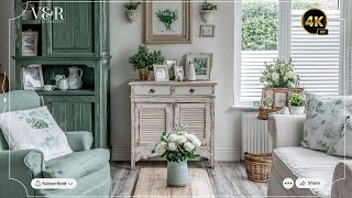 Shabby Chic Country Style: Cozy Interiors with Soft Pastels & Victorian Furniture for Charm