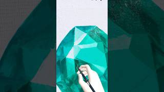 Minecraft vs Realism | Diamond #minecraft #vr #drawing #painting #art #minecraftrealistic